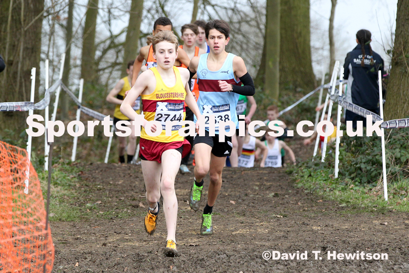 Boys under-13s, 2020 British Athletics Inter Counties Cross Country Champs., Prestwold Hall, Loughborough. Photo: David T. Hewitson/Sports for All Pics